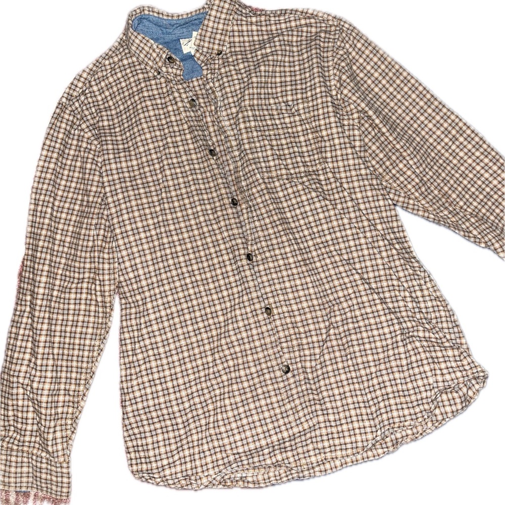 Men's Plaid Button-Down Shirt *SOLD*